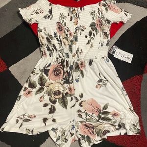 Floral romper from J for Justify